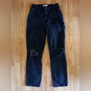 Abercrombie Curve Love 90s Straight Ultra High Rise Jeans